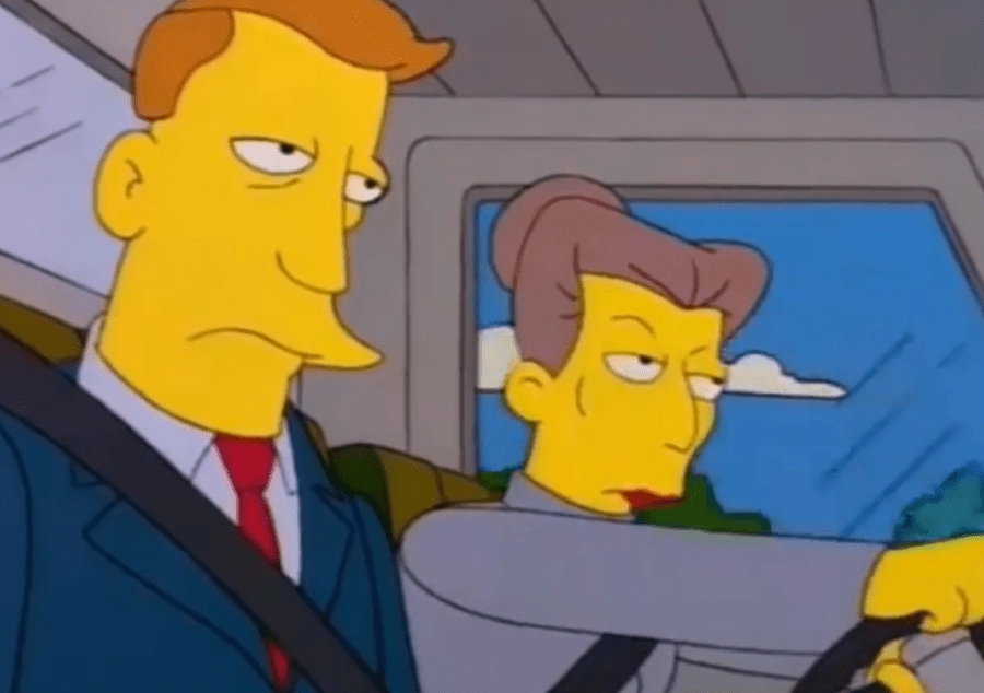 The Simpsons Fight DCF