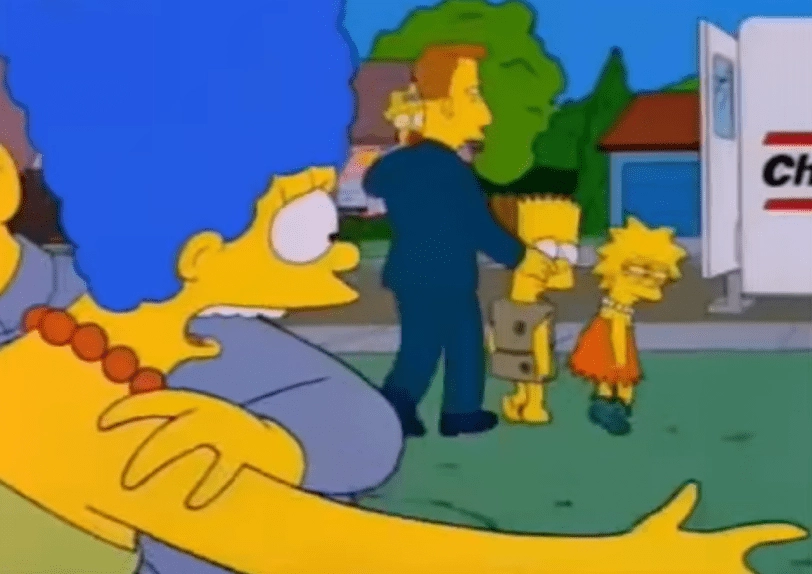 The Simpsons Fight DCF