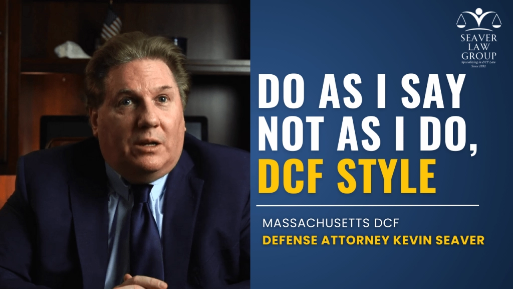 Do as I say not as I Do, DCF Style 1
