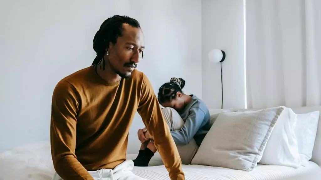 Privacy Concerns & Stigmas: Why Families Remain Silent After Successful DCF Defense 3 tired couple stay silent because of privacy concerns and stigmas after successfully defending against dcf